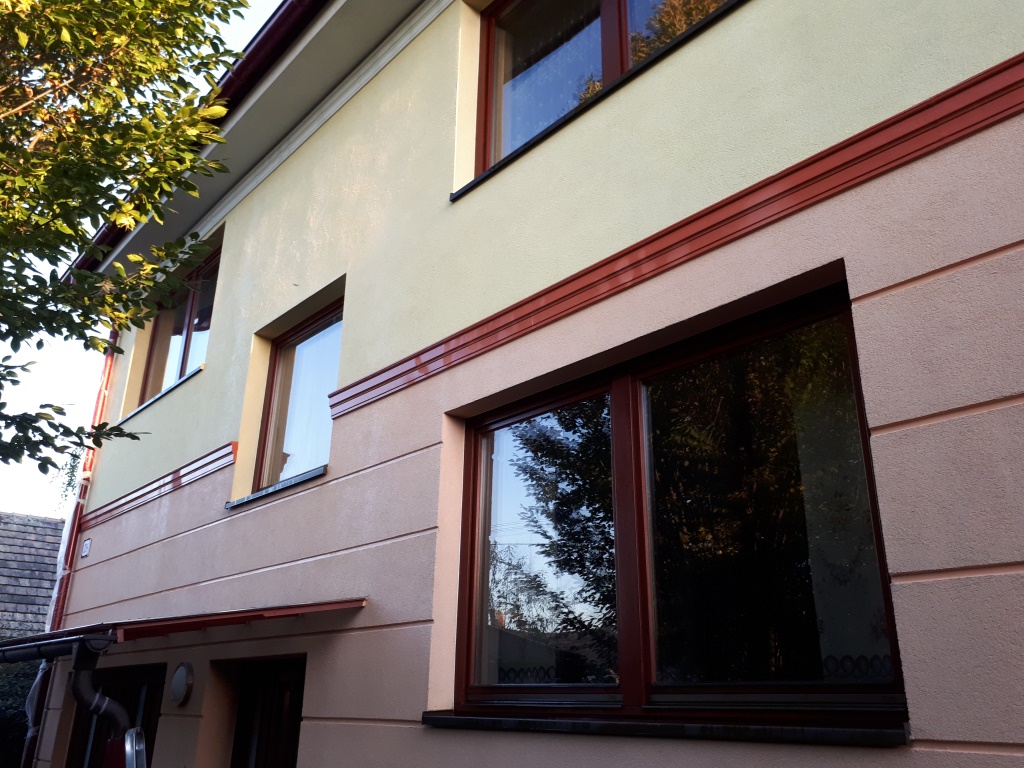 čistenie fasád domov